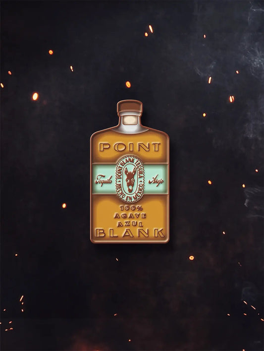 Aged Anejo Bottle Pin